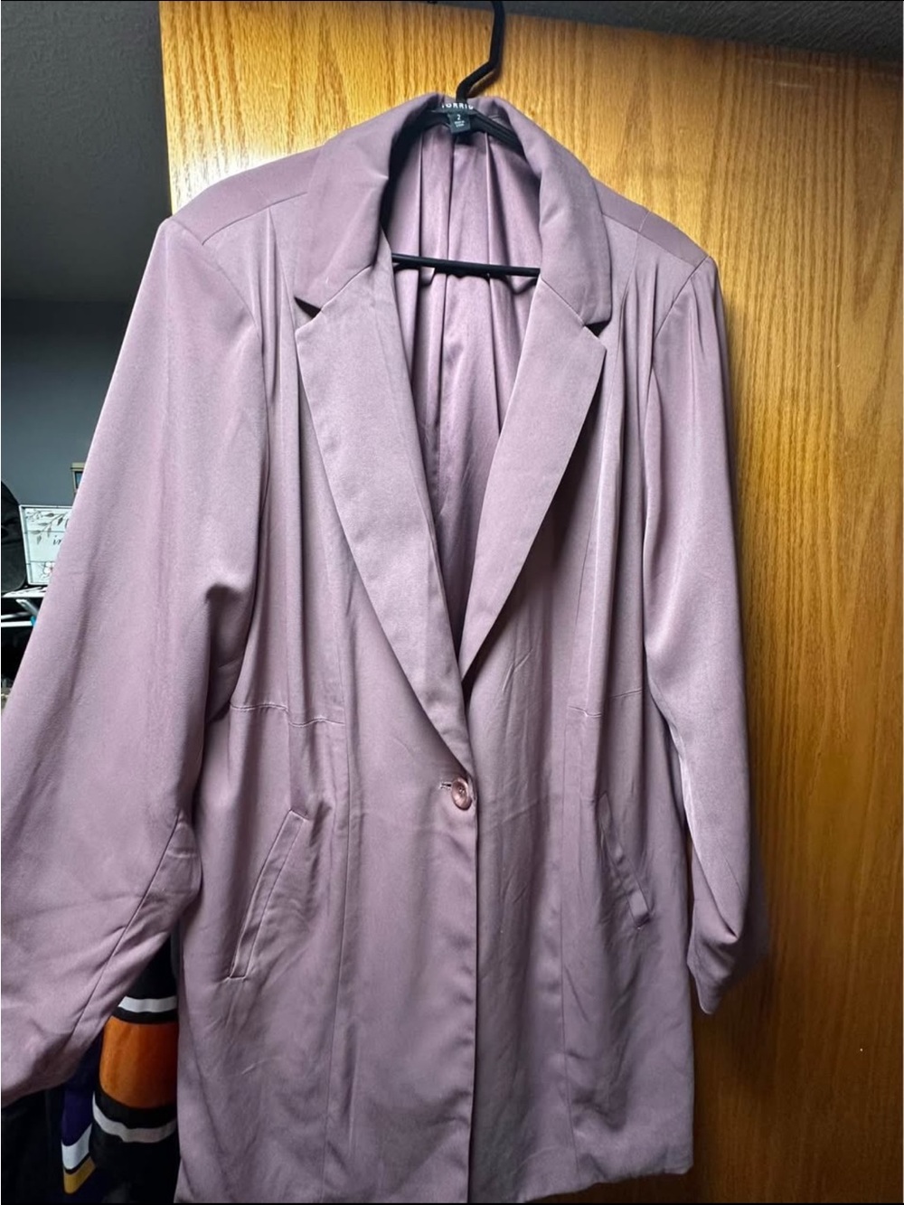 Torrid Lilac Blazer Jacket